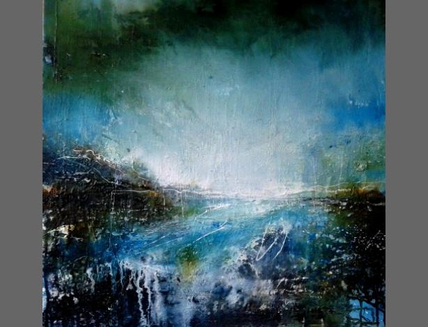 RisingStormmixedmedia60x60cm